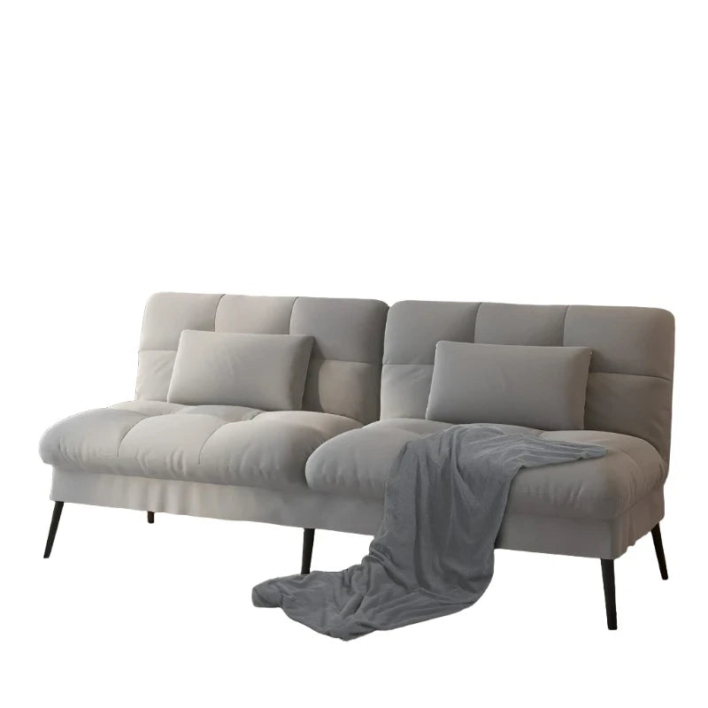 Grey convertible sofa best sale