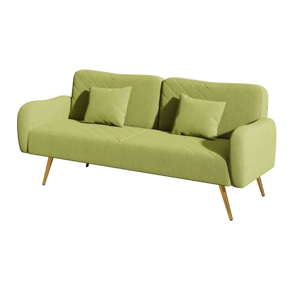 70.47-Inch Green Double Sofa